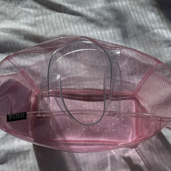 PINK Victoria's Secret Pink Sheer Tote - Picture 2 of 4